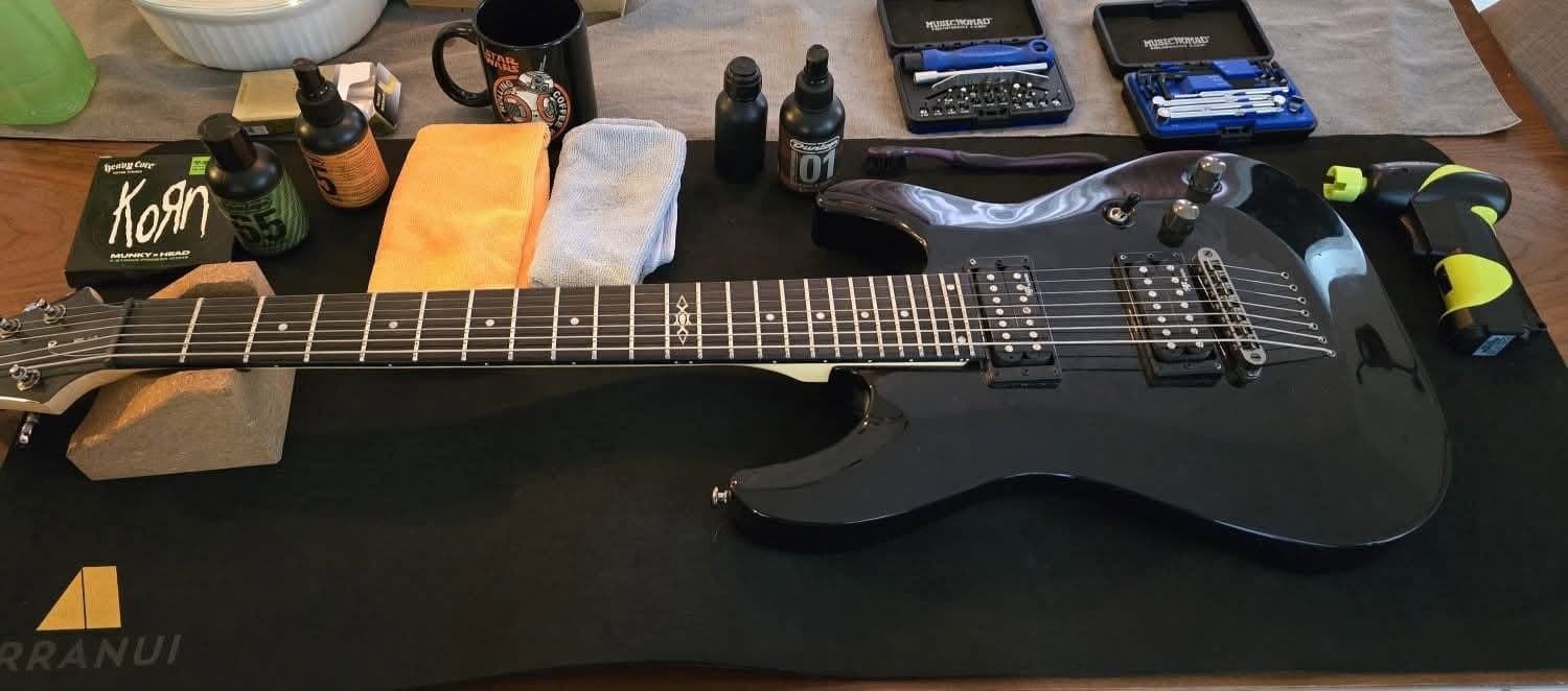 Mantenimiento preventivo de guitarra